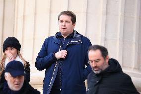 Figure of French Football Rolland Courbis Funeral - Paris