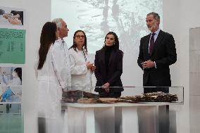 Royals Visit the Project to Recover the Photographs of The Dana - Valencia
