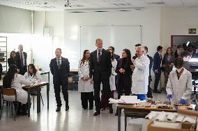 Royals Visit the Project to Recover the Photographs of The Dana - Valencia