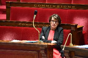 Motion of Censure Against the Government at The National Assembly - Paris