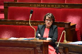 Motion of Censure Against the Government at The National Assembly - Paris