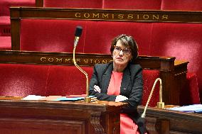 Motion of Censure Against the Government at The National Assembly - Paris