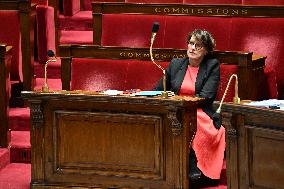 Motion of Censure Against the Government at The National Assembly - Paris