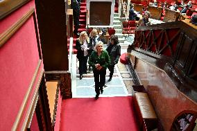 Motion of Censure Against the Government at The National Assembly - Paris