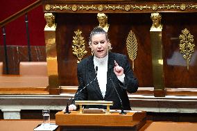 Motion of Censure Against the Government at The National Assembly - Paris