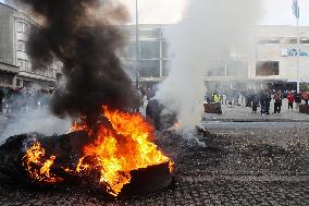 Protest Against Mercosur Agreement - Spain