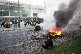 Protest Against Mercosur Agreement - Spain
