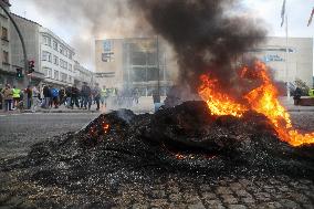 Protest Against Mercosur Agreement - Spain