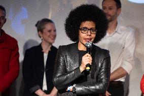 First campaign rally of Emmanuel Gregoire - Paris