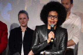 First campaign rally of Emmanuel Gregoire - Paris