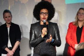 First campaign rally of Emmanuel Gregoire - Paris