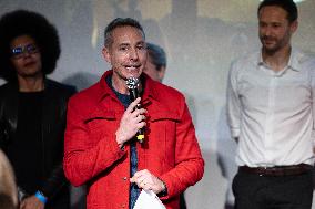 First campaign rally of Emmanuel Gregoire - Paris