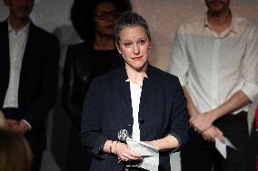 First campaign rally of Emmanuel Gregoire - Paris