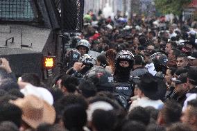 Fans Gather to Enter Yeison Jimenez Symbolic Funeral in Bogota