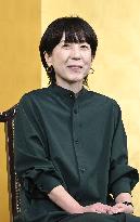 Literary award winner in Japan