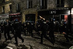 Morocco Victory Policing - Paris