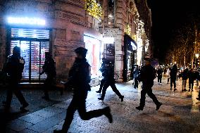 Morocco Victory Policing - Paris