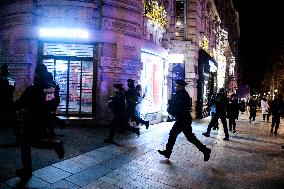 Morocco Victory Policing - Paris