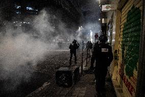Morocco Victory Policing - Paris