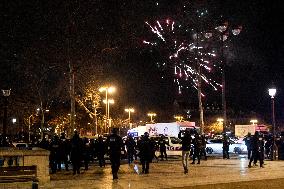 Morocco Victory Policing - Paris