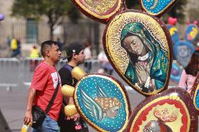 Nopalera Exhibition In Main Square Zocalo - Mexico City