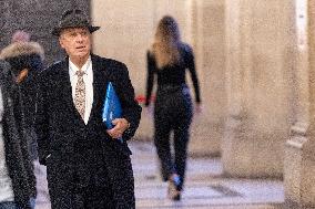 Appeal trial of Marine Le Pen and RN’s officials on suspicion of embezzlement of European public funds - Paris AJ