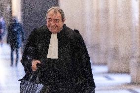 Appeal trial of Marine Le Pen and RN’s officials on suspicion of embezzlement of European public funds - Paris AJ