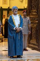 Sultan of Oman Receives Giorgia Meloni - Muscat