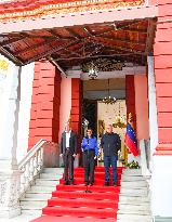 Venezuela S Acting President Delcy Rodriguez Attends A Press Conference - Caracas