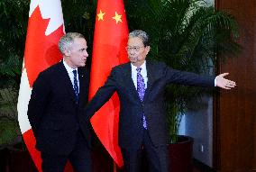 Prime Minister Mark Carney in Beijing