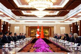 Prime Minister Mark Carney in Beijing
