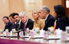 Prime Minister Mark Carney in Beijing
