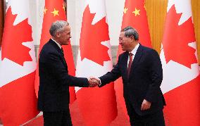 Prime Minister Mark Carney in Beijing