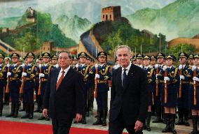 Prime Minister Mark Carney in Beijing