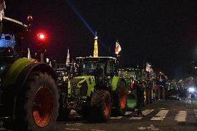 FNSEA Farmers Protest At National Assembly - Paris