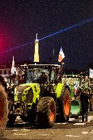 FNSEA Farmers Protest At National Assembly - Paris