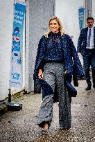 Queen Maxima Visits Jarige Job Foundation - Rotterdam