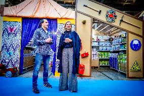 Queen Maxima Visits Jarige Job Foundation - Rotterdam