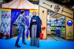 Queen Maxima Visits Jarige Job Foundation - Rotterdam