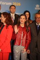 Queen Letizia at Opening of the Global Caregivers Forum - Madrid
