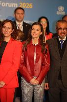 Queen Letizia at Opening of the Global Caregivers Forum - Madrid