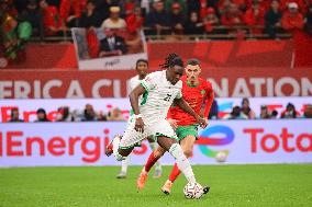 Africa Cup of Nations - Morocco v Nigeria Match