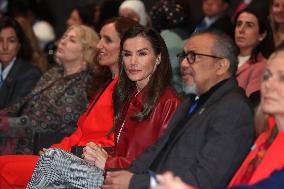 Queen Letizia at Opening of the Global Caregivers Forum - Madrid