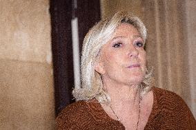 Appeal trial of Marine Le Pen and RN’s officials on suspicion of embezzlement of European public funds - Paris AJ