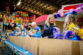 Queen Maxima Visits Jarige Job Foundation - Rotterdam