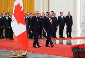 Prime Minister Mark Carney in Beijing