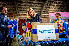 Queen Maxima Visits Jarige Job Foundation - Rotterdam