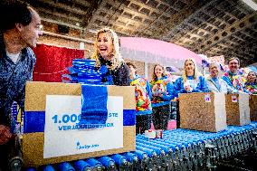 Queen Maxima Visits Jarige Job Foundation - Rotterdam