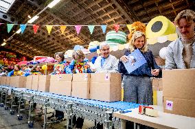 Queen Maxima Visits Jarige Job Foundation - Rotterdam