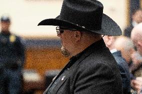 Oath Keepers Founder Attends January 6 Hearing - Washington DC